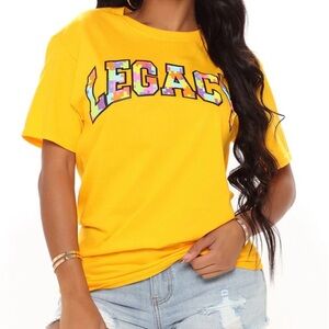 Fashion Nova Building My Legacy Top